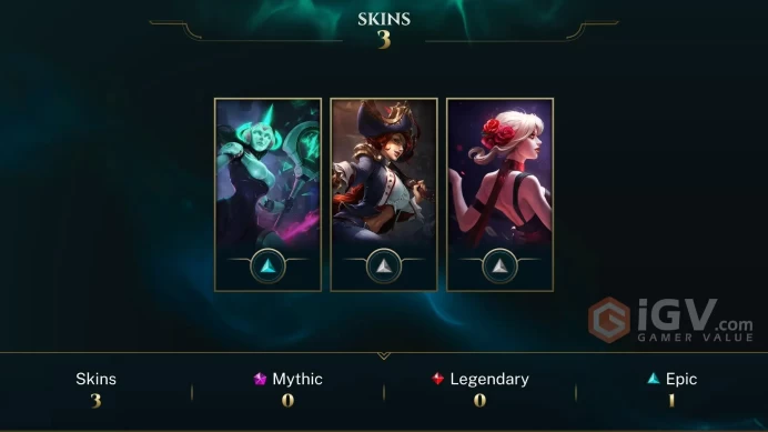 [Code A129] Level 32 + 3 Skins / Lan / Very Cheap