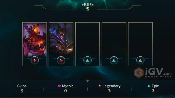 [Code A130] Level 30 + 5 Skins / EUW / Very Cheap