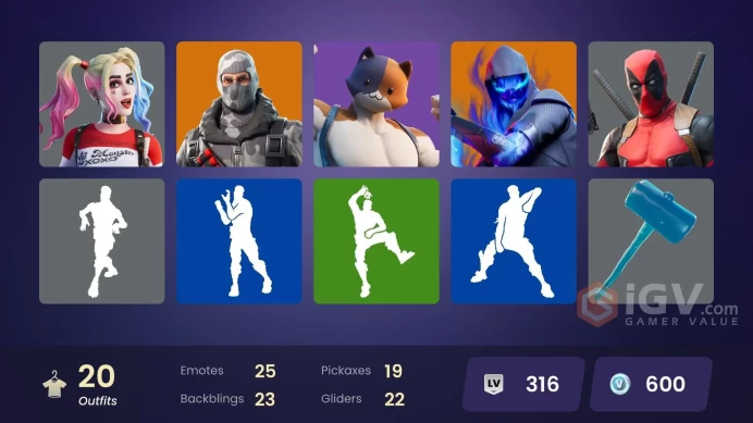 11617[PC/PSN/XBOX]Blue Team Leader|Havoc|Sub Commander|Fusion|Gear Specialist Maya|Rippley vs Sludge|Deadpool|Harley Quinn