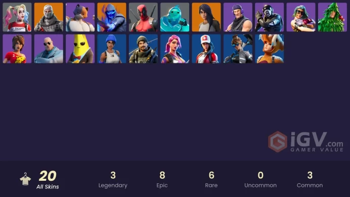 11617[PC/PSN/XBOX]Blue Team Leader|Havoc|Sub Commander|Fusion|Gear Specialist Maya|Rippley vs Sludge|Deadpool|Harley Quinn
