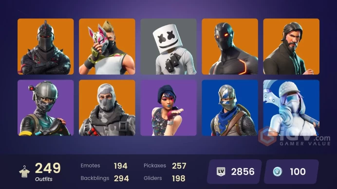 Full Access - [NINTENDO/PC] 247 skins | Black Knight , Sparkle Specialist , The Reaper , OG STW
