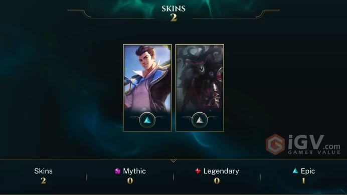[Code A147] Level 33 + 2 Skins / EUW / Very Cheap