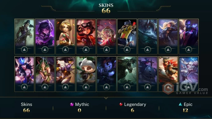 Euw E4(2Win0Lose %100 WR) - D2 MMR - 66 Skin - ADC main - 95 Champ - Full Acces- Instant Delivery- Safety