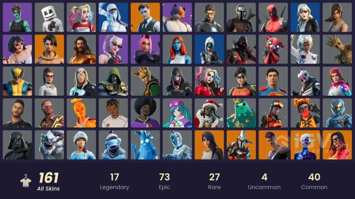 [PC] 161 skins | Gold Midas | Cloud Striker | Tart Tycoon | Sultura | Point Patroller | Trilogy | Fixer | Spire Assassin | Galaxy Scout | Kymera