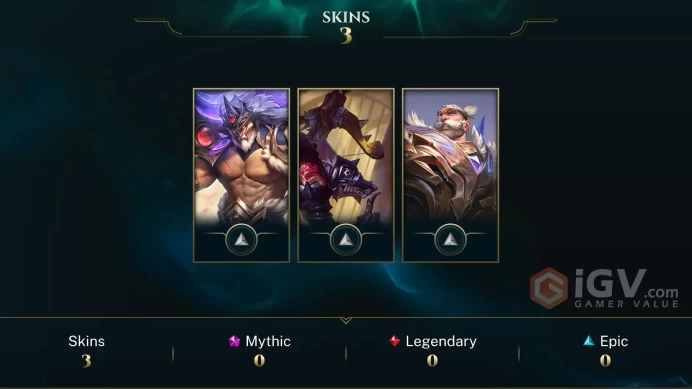 NA Platinum IV (0 LP) // ✨ +56 Champion / 34098 BE / +7 Skins / 92 Level / Full Access / Click for Full Details
