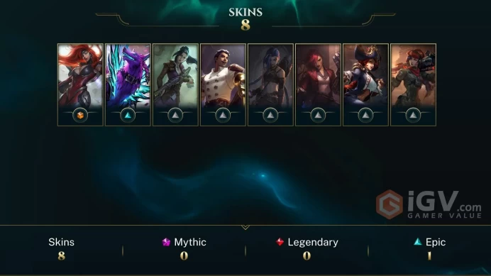 NA Unranked // ✨ +37 Champion / 780 BE / +8 Skins / 64 Level / Full Access / Click for Full Details