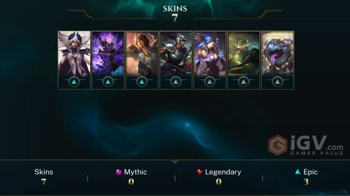 EUW  Unranked // ✨ +38 Champion / 12261 BE / +7 Skins / 83 Level / Full Access /  Click for Full Details