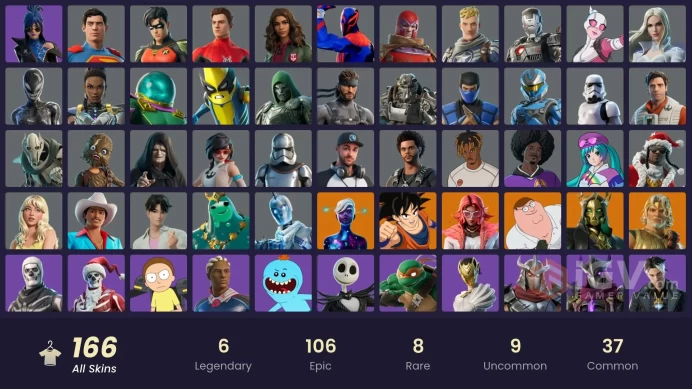 12243/Peter Griffin|Son Goku|Galaxy Scout|Hades|Zeus|Valeria|Poseidon|Imperial Stormtrooper|Emma Frost|Spider-Man 2099
