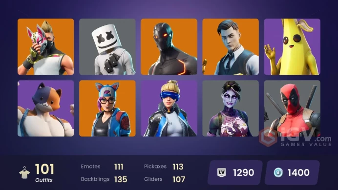 [PC/XBOX] 100 skins | OG STW | Neo Versa | Omega (stage 5) |