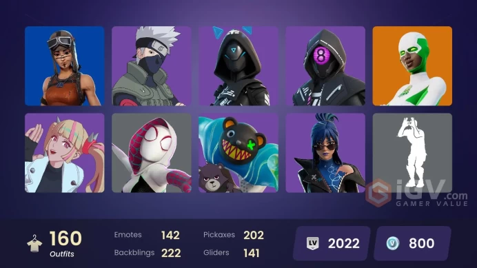 [PC/XBOX/PSN] 160 skins | Renegade Raider | Naruto Uzumaki | Backlash |