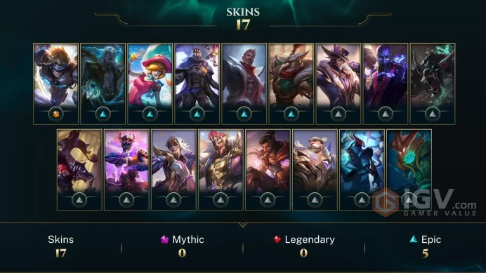 | EUNE | 19 SKINS | DIAMOND 4 | 101 CHAMPIONS | 78 LEVEL | INSTANT DELIVERY | FULL ACCESS | Fr3vO |