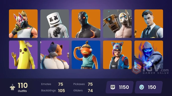 110 skins | Omega | Reaper | Gold Midas | WORLD CUP | Gold Brutus | The Prisoner | Valor | Sentinel | Ultima Knight | Vendetta | Fade | Fusion