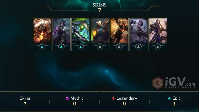 EUW - GOLD 1 START +60LP GAIN - 40 Champ - 7 Good Skins - 970BE- HONOR 3 -  HANDMADE - 43 LVL - FULL ACCES - CHEAP