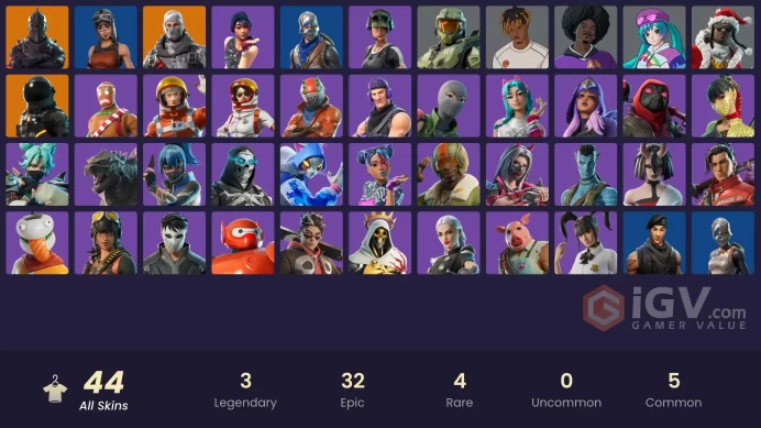 FA - [PC/PSN/XBOX] 44 skins | Renegade Raider | Black Knight | Sparkle Specialist | Master Chief | Blue Squire | Take The L | Havoc