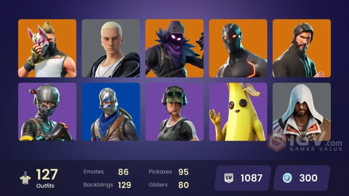 [PC/PSN/XBOX/Nintendo] 126 skins F/A :  Take The L | OG STW | Royale Knight | The Reaper | Blue Squire | Royale Bomber | Elite Agent | Blue Team