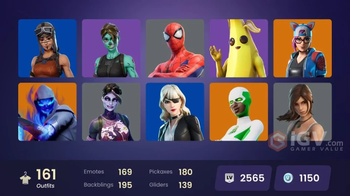 [PC/PSN/XBOX/Nintendo] 161 skins F/A vB:1100 : Leviathan Axe | Mogul Master | OG STW | Renegade Raider | Raider's Revenge | Point Patroller | Tr