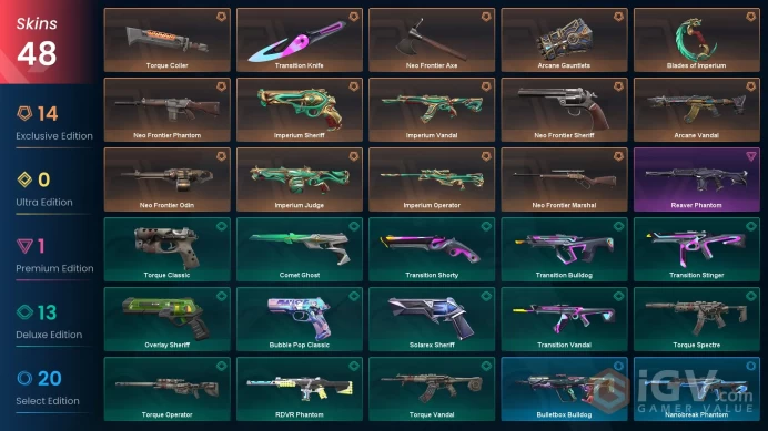 AP - LVL 246 - Unranked - 5 Knifes - 48 Skins (~34,400 VP) Neo Frontier Sheriff, Neo Frontier Phantom, Arcane Vandal, Arcane Gauntlets, Neo Fron
