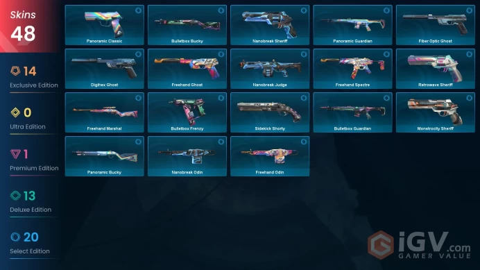 AP - LVL 246 - Unranked - 5 Knifes - 48 Skins (~34,400 VP) Neo Frontier Sheriff, Neo Frontier Phantom, Arcane Vandal, Arcane Gauntlets, Neo Fron