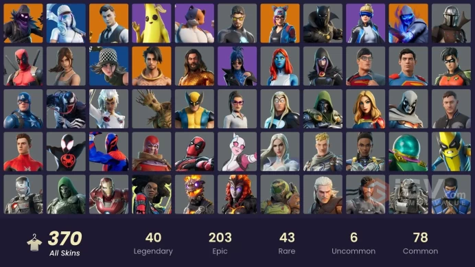 [ALL PLATFORMS]-367 Skin-404 Pickaxe-444 Emote-FULL ACCESS-BEST SELLER-