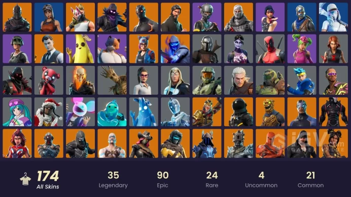 FA - [PC/PSN/XBOX] 173 skins | Renegade Raider | Black Knight | Sparkle Specialist | The Reaper | Blue Squire | Fresh | Gold Midas | Elite Agent