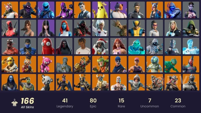 [ALL PLATFORMS]-166 Skin-DARK VERTEX-HONOR GUARD-OG STW-FULL ACCESS-BEST SELLER-