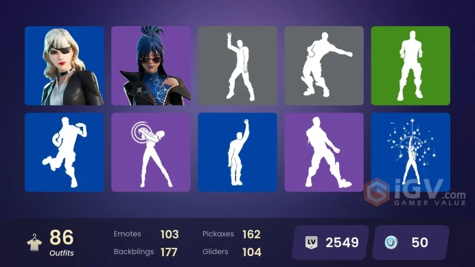 86 skins [All Platforms] Peter Griffin | Subzero Cryptic | Hades | Valeria | Zeus | Poseidon | 50 VB | Instant Delivery
