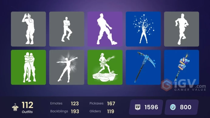 112 skins [All Platforms] Lina Scorch | Hades | Zeus | Poseidon | General Grievous | Apprentice Evie | 800 VB | Instant Delivery