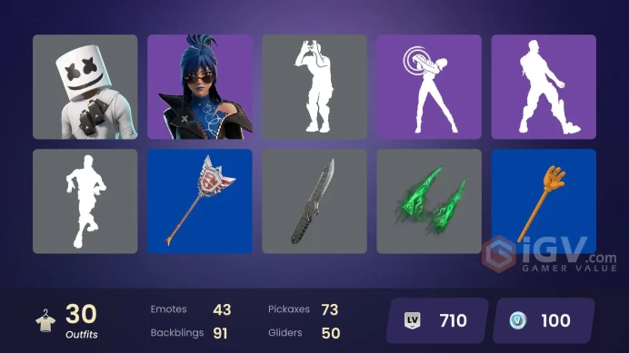 30 skins [All Platforms] Joltara | Peter Griffin | Wild Card | Valeria | Poseidon | Solid Snake | Santa Dogg | 100 VB | Instant Delivery