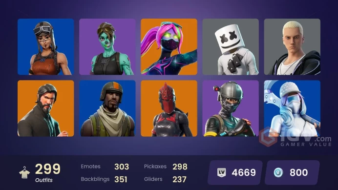 299 skins [All Platforms] OG STW | Leviathan Axe | The Reaper | Elite Agent | Take The L | Lara Croft | Reaper | 800 VB | Instant Delivery
