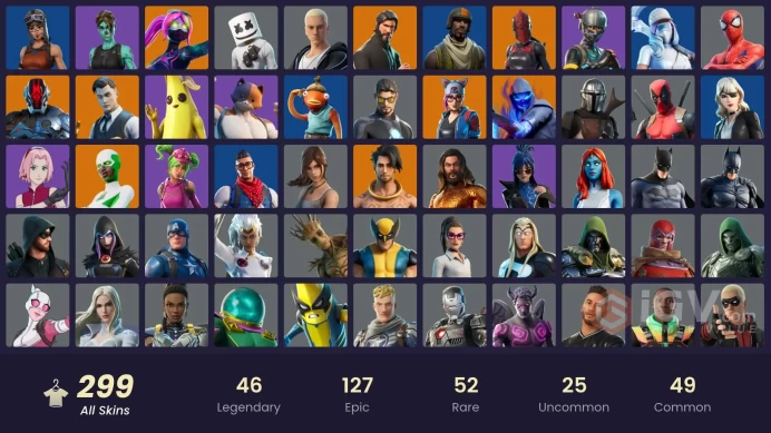 299 skins [All Platforms] OG STW | Leviathan Axe | The Reaper | Elite Agent | Take The L | Lara Croft | Reaper | 800 VB | Instant Delivery