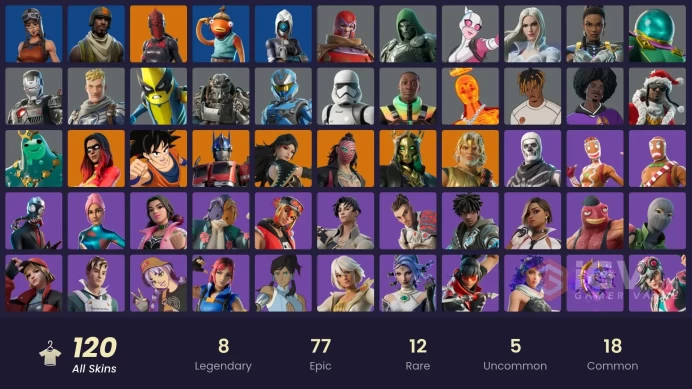 [PC/PSN/XBOX] 120 skins | Renegade Raider | Aerial Assault Trooper | Joltara 
