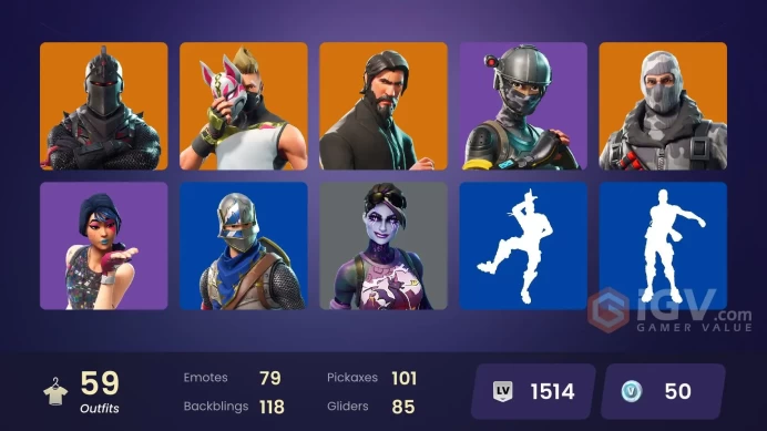 Full Access - [NINTENDO/PC] 58 skins | Black Knight , The Reaper , Blue Team Leader , Blue Squire , Royale Knight