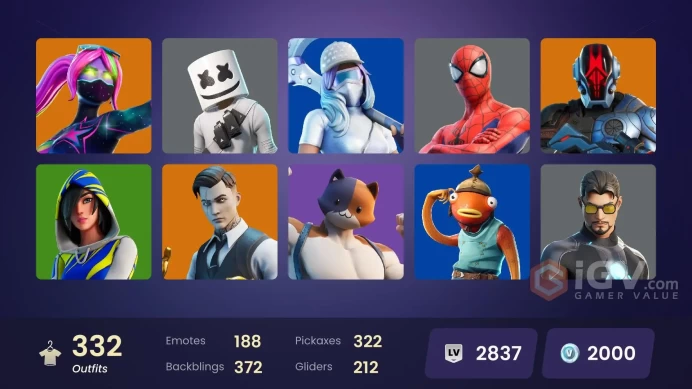 333 skins [All Platforms] OG STW | Lara Croft | Reaper | Spider-Man | Meowscles | Geralt of Rivia | 2000 VB | Instant Delivery