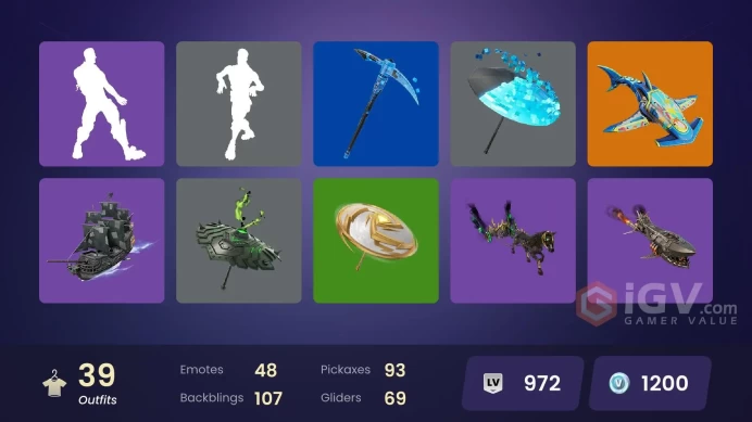 34 skins [All Platforms] General Grievous | Poe Dameron | Wookiee Team Leader | Apprentice Evie | 1500 VB | Instant Delivery