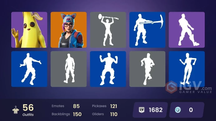 Fortnite Account [PC] 56 skins | Vendetta | Calamity | Luxe | Fade | Catalyst | The Ice King | Hybrid | Singularity | A.I.M. | Era | Blackheart 