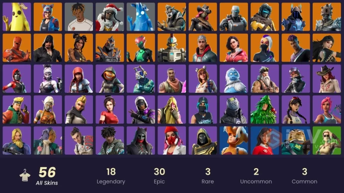 Fortnite Account [PC] 56 skins | Vendetta | Calamity | Luxe | Fade | Catalyst | The Ice King | Hybrid | Singularity | A.I.M. | Era | Blackheart 