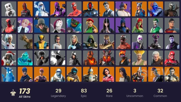 Fortnite Account [PC] 173 skins | OG STW | Dark Vertex | Gold Midas | Sentinel | Kymera | The Foundation | Optimus Prime | Twyn | Zenith | Era |