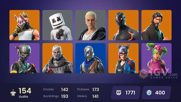 Fortnite Account [PC] 154 skins | OG STW | The Reaper | Blue Squire | Royale Knight | Elite Agent | Havoc | Sub Commander | Prodigy | Fixer | Op