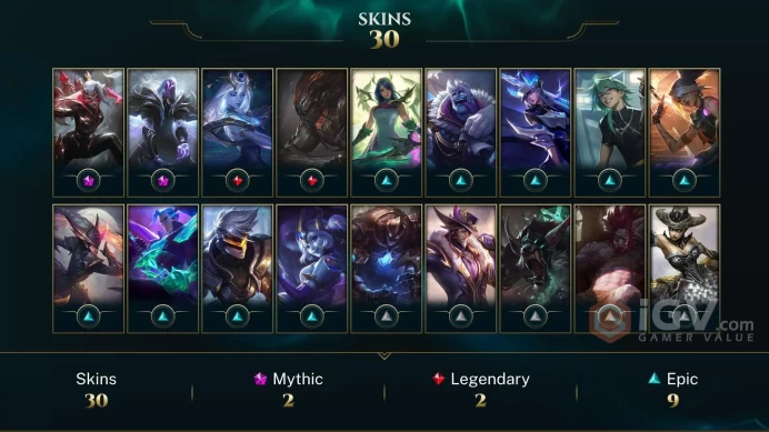 | EUNE | 31 SKINS | SILVER 4 | 106 CHAMPIONS | 167 LEVEL | INSTANT DELIVERY | FULL ACCESS | FszmG |