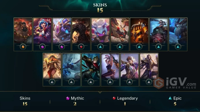 | LAN | 13 SKINS | SILVER 2 | 64 CHAMPIONS | 74 LEVEL | INSTANT DELIVERY | FULL ACCESS | FsEt4 |