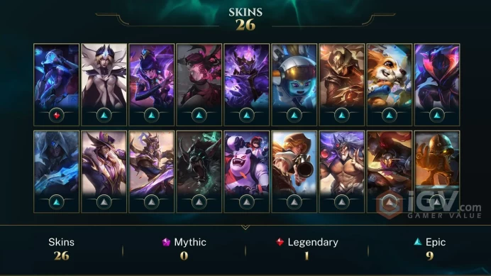 Euw S16 Split 2! Diamond 4 75 WR - 31 Skins - 53.2K Be -Instant Delivery