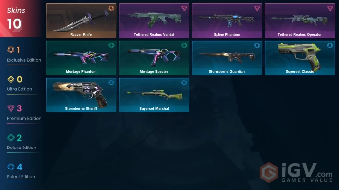 | EU | 1 KNIFE | 10 SKINS | VALUE: 8875 VP | Reaver Knife | Spline Phantom | RANKED READY | 22 LEVEL | INSTANT DELIVERY | FULL ACCESS | Flti0 |