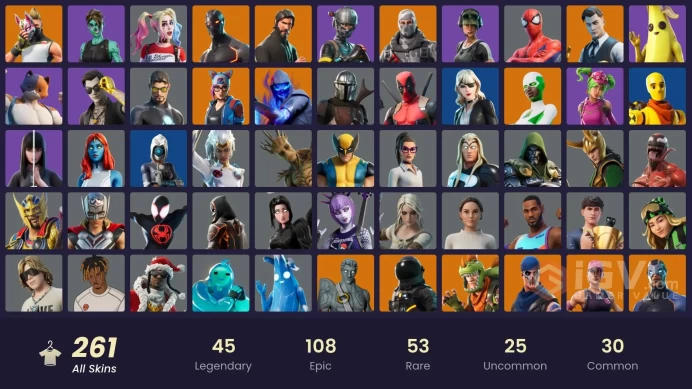 [PC/XBOX/PSN] FA / 260 SKINS / THE REAPER / ELITE AGENT / OMEGA (STAGE 5) / GOLD MIDAS / MAJOR GLORY / HAVOC / SUB COMMANDEub Commander | OG STW