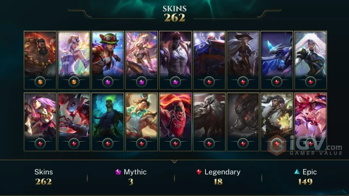 EUW 255 Skins 172 Champs | PROJECT: Pyke | High Noon Ashe | Pool Party Lee Sin | Firecracker Sett | PROJECT: Senna | LOL0042