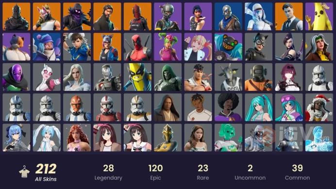 [PC/PSN/XBOX] FA / 212 SKINS / BLACK KNIGHT / SPARKLE SPECIALIST / THE REAPER / BLUE SQUIRE / ROYALE KNIGHT / ELITE AGENT / OG STW ULTIMATE /