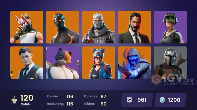 12689[PC/PSN/XBOX]OG STW|Havoc|Cloud Striker|John Wick|Prodigy|Trailblazer|Sub Commander|Trilogy|Fixer|Reliant Blue|Tabulator|