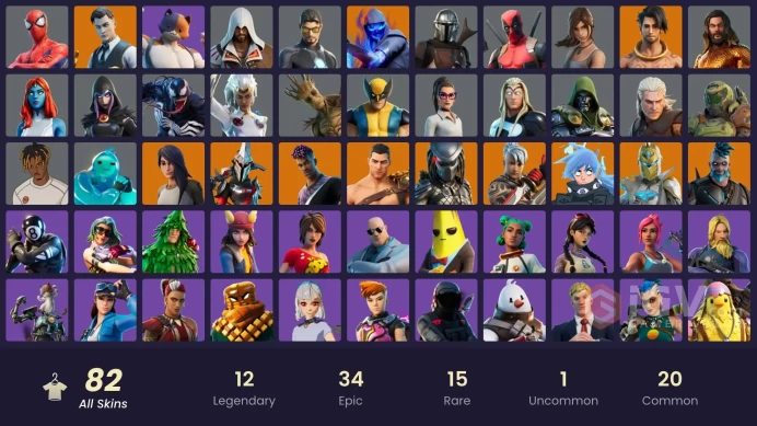 12755[PC/XBOX]Gold Skye|Gold Brutus|Gold TNTina|Gold Meowscles|Gold Midas|Vivi Chroma|Cloud Striker|Point Patroller|Fixer