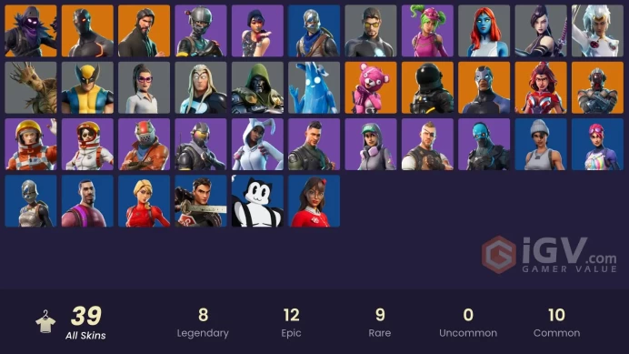 (PC PSN XBOX) 39 skins | Sparkle Specialist | The Reaper | Blue Squire | Royale Knight | Elite Agent | Rogue Agent | Cuddle Team Leader | Dark V