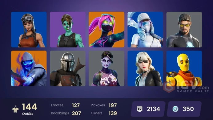 PC/PSN/Xbox/Nintendo 144 skins Leviathan Axe | Lara Croft | Renegade Raider | Kymera | Malik | Paradigm (Reality-659) | Fusion | Fade | Ronin | 