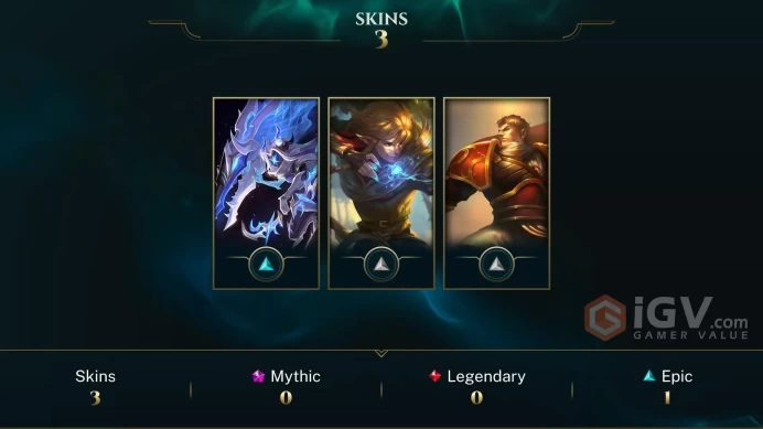 LAN - IRON 1 %0WR - 37 Champ - 4 Good Skins(1 Epic) - 25.5K BE - S6 ACC - HANDMADE - FULL ACCES- CHEAP